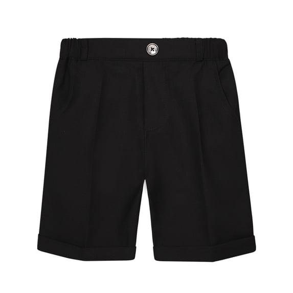 WOYY Toddler Boys Formal Dress Shorts School Uniform Flat Front Stretch Tailored Shorts