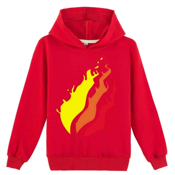 WOYY Toddler Boys Graphic Hoodie Casual Athletic Pullover Hooded Sweatshirt, Sizes 4-5T