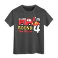 thumbnail image 1 of WOYY Toddler Boys Graphic T Shirt Short Sleeves Crew Neck T-Shirt Summer Casual Tshirt, 1 of 3