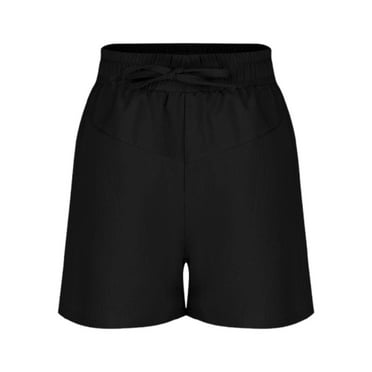 WOYY Toddler Boys Lightweight Pull-On Shorts Comfortable Solid Plain Shorts, Sizes 3-4T