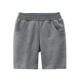 thumbnail image 1 of WOYY Toddler Boys Pull-On Solid Plain Shorts Casual Active Sport Shorts, Sizes 1-2T, 1 of 3