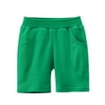 thumbnail image 1 of WOYY Toddler Boys Solid Knit Shorts Unisex Versatile Casual Active Shorts, Sizes 1-9, 1 of 3