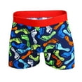 thumbnail image 1 of WOYY Toddler Boys Swim Shorts Quick Dry Swimming Trunks UPF 50+ Bathing Suit Swimwear, 1 of 6