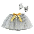 thumbnail image 1 of WOYY Little Girls Party Ballet Dance Skirt Sequins Glitter Tulle Tutu Skirt, Sizes 2-11, 1 of 4