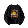thumbnail image 1 of WOYY Toddler Girl's 100 Days Of School Sweatshirt Letter Print Crewneck Pullover, Sizes 3-4T, 1 of 3