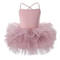 thumbnail image 1 of WOYY Toddler Girl's Ballet Dance Dress Leotard Sleeveless Tulle Tutu Dress, Sizes 3-10, 1 of 2