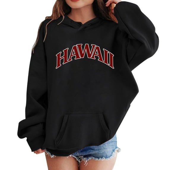 WOYY Toddler Girl's Sports Hoodie Letter Print Pullover Hooded Sweatshirt with Pockets