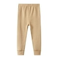 thumbnail image 1 of WOYY Toddler Girl's Winter Leggings Lined Thick Warm Thermal Tights Casual Pants, 1 of 3