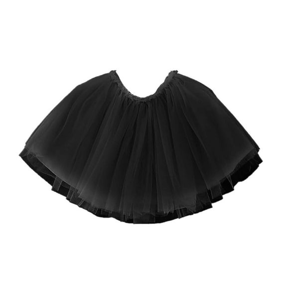 WOYY Toddler Girls Ballet Dance Skirt Birthday Party Tutu Skirt Petticoat, Sizes 6M-4T