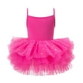 thumbnail image 1 of WOYY Toddler Girls Ballet Tutu Dress Spaghetti Strap Dancing Dress Leotard, Sizes 2-4Y, 1 of 3