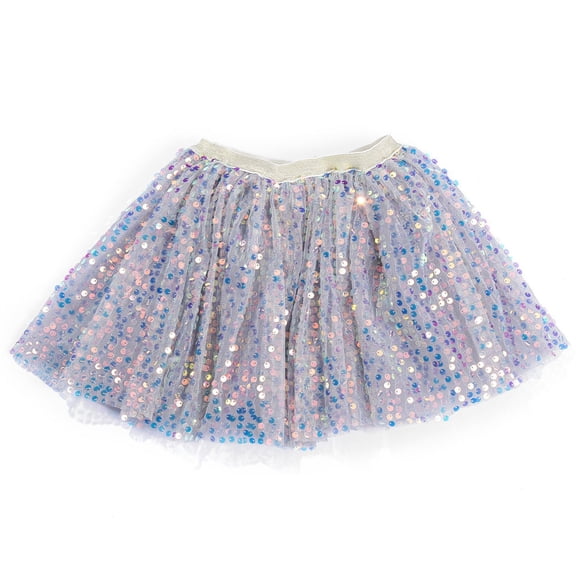WOYY Toddler Girls Birthday Party Tutu Skirt Dance Performance Puffy Skirt, Sizes 0-8