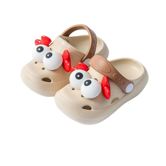 WOYY Toddler Girls Boys Clogs Cute Cartoon EVA Slide Sandals Kids Lightweight Garden Shoes
