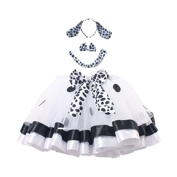 WOYY Toddler Girls Dance Party Tutu Skirt Animal Performance Show Outfits, Sizes 2-11