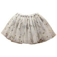 thumbnail image 1 of WOYY Toddler Girls Floral Embroidery Tutu Skirt Birthday Party Tulle Skirt, Sizes 12M-5T, 1 of 3