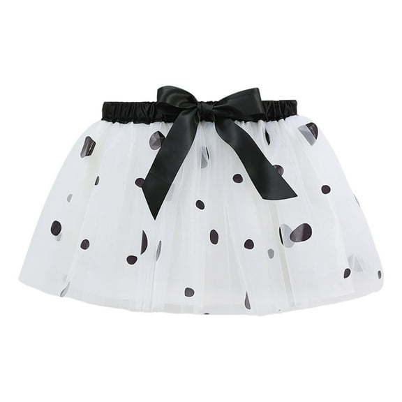 WOYY Toddler Girls Holiday Tutu Skirt Party Dance Performance Tulle Skirt, Sizes 2-11