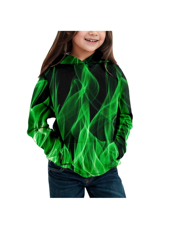 Toddler Girls' Hoodies Fashion Pullover Hooded Sweatshirt for Kids, Sizes 3-4T