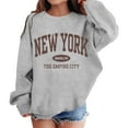 thumbnail image 1 of WOYY Toddler Girls Letter Graphic Sweatshirt Crewneck Long Sleeve Pullover Sweatshirts, 1 of 4