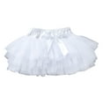 thumbnail image 1 of WOYY Toddler Girls Mesh Tutu Skirt Baby Bowknot Party Ballet Dance Skirt, Sizes 0-24M, 1 of 4