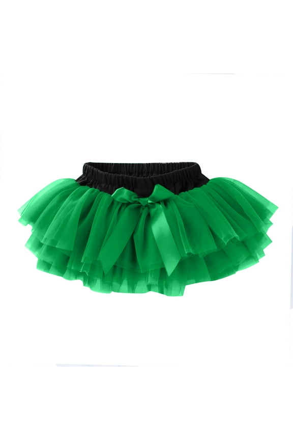 Toddler Girls Mesh Tutu Skirt Baby Bowknot Party Ballet Dance Skirt, Sizes 0-24M