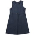 thumbnail image 1 of WOYY Toddler Girls School Uniform Tank Dress Sleeveless Midi Pinafore Dress, Sizes 12-13, 1 of 3