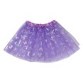 thumbnail image 1 of WOYY Toddler Girls Sparkly Butterfly Layered Tutu Skirt Puffy Party Mesh Skirt, 1 of 3
