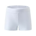 thumbnail image 1 of WOYY Toddler Girls Stretchy Active Dance Shorts Elastic Waist Play Shorts, Sizes 4-5T, 1 of 3