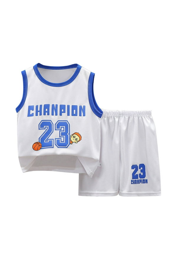 Tracksuit for Boys Quick Dry Basketball Performance Tank Top Shorts Set, Sizes 9-10