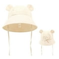 thumbnail image 1 of WOYY UPF 50+ Sun Protection Sun Hat Wide Brim Beach Bucket Hats for Baby Boys Girls, 1 of 2