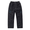 thumbnail image 1 of WOYY Winter Lined Pants for Girls Windproof Outdoor Hiking Trousers, Sizes 4-5T, 1 of 8