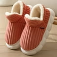 thumbnail image 1 of WOYY Women's Winter Slippers Solid Color Thick Sole Slipper Non Indoor House Shoes, 1 of 8