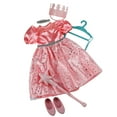 thumbnail image 1 of My Life As Wizard of Oz Glinda Good Witch Fashion Set for 18-inch Doll, 6 Pieces Included; Pink Color, 1 of 8