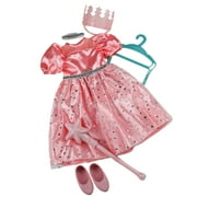 My Life As Wizard of Oz Glinda Good Witch Fashion Set for 18-inch Doll, 6 Pieces Included; Pink Color