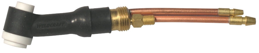 Weldcraft WP-20-25-R Water Cooled TIG Torch Kit - 25' Rubber Cable, Angled Head