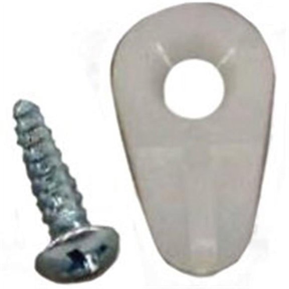 WP-8830H White Storm-Screen Clip-Screw 50 Bag