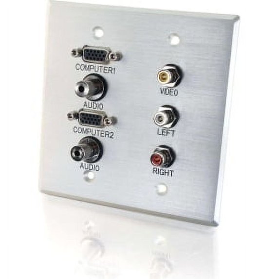 WP DBL ALUM HD-15 HD-15 3.5MM 3.5MM A/V