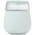 thumbnail image 1 of WP Porter Wine Cocktail Glass w/ Protective Silicone Sleeve  Mint 15 Ounces  On-the-Go  Reusable  Portable  Dishwasher Safe, 1 of 5