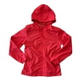 thumbnail image 1 of WP Weather Proof Women's Casual Lightweight Hooded Rain Jacket (Rococco Red, XXL), 1 of 2
