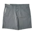 thumbnail image 1 of WP Weatherproof Men's 10" Inseam Security Pocket Stretch Trail Utility Short (Grey Shadow, 32), 1 of 2