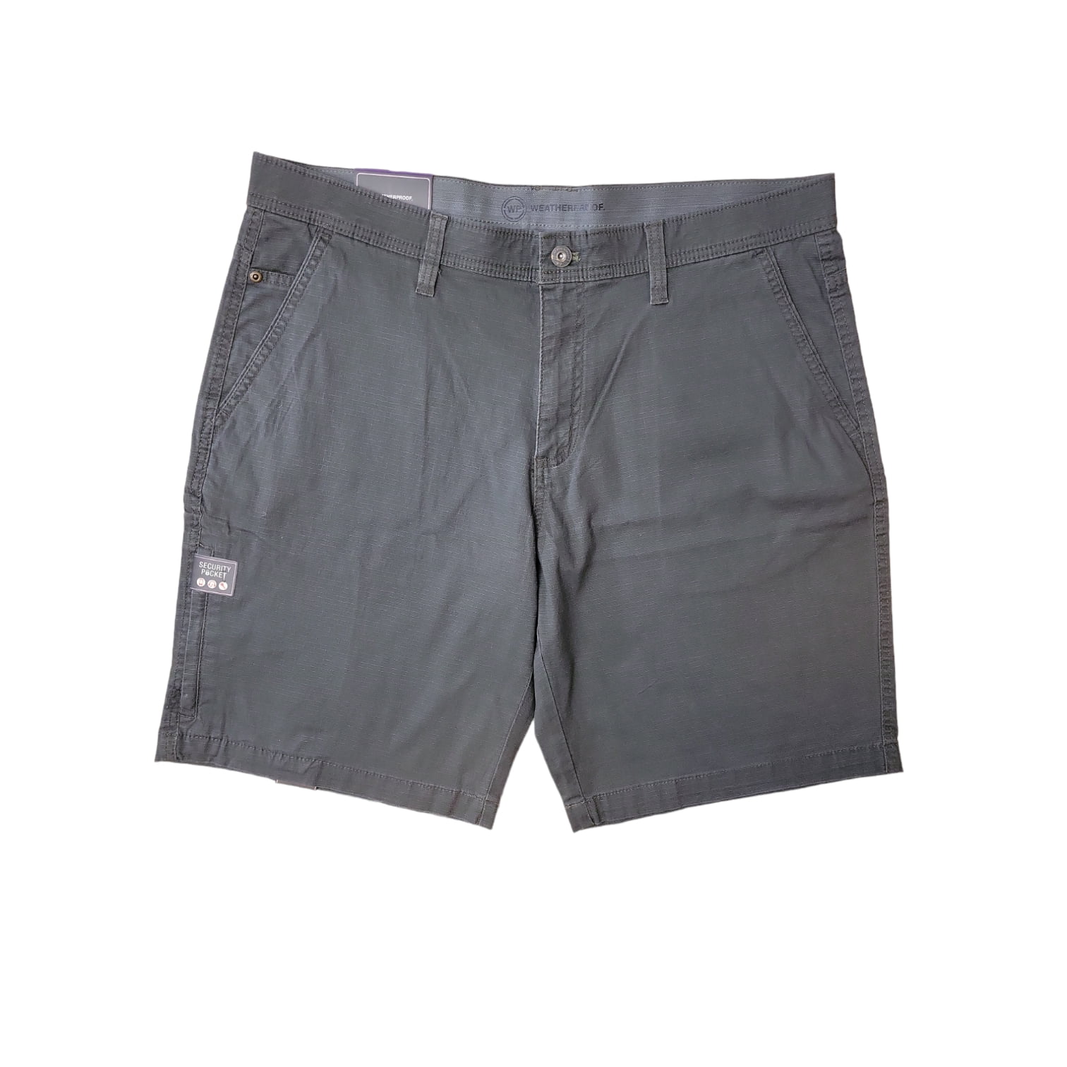 WP Weatherproof Men's Flex Waistband Ripstop Utility Trail Shorts