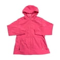 thumbnail image 1 of WP Weatherproof Women's Lightweight Full Zip Rain Jacket (Bright Pink, XL), 1 of 3