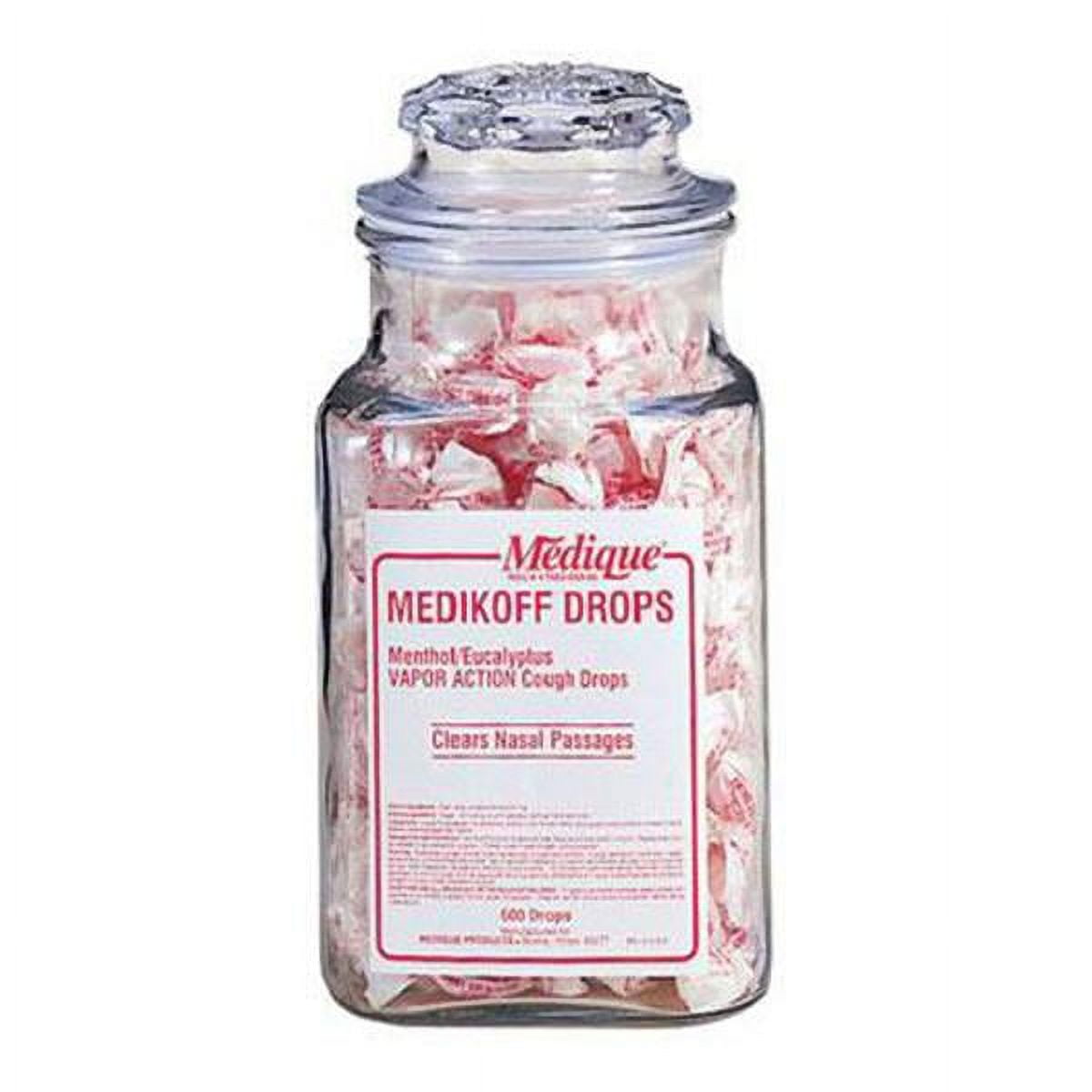 WP000-506-01 506-01 Medikoff Cough Drops Cherry Refill Industrial Pack 600 Per Box From Medique Pharmaceuticals -# 506-01