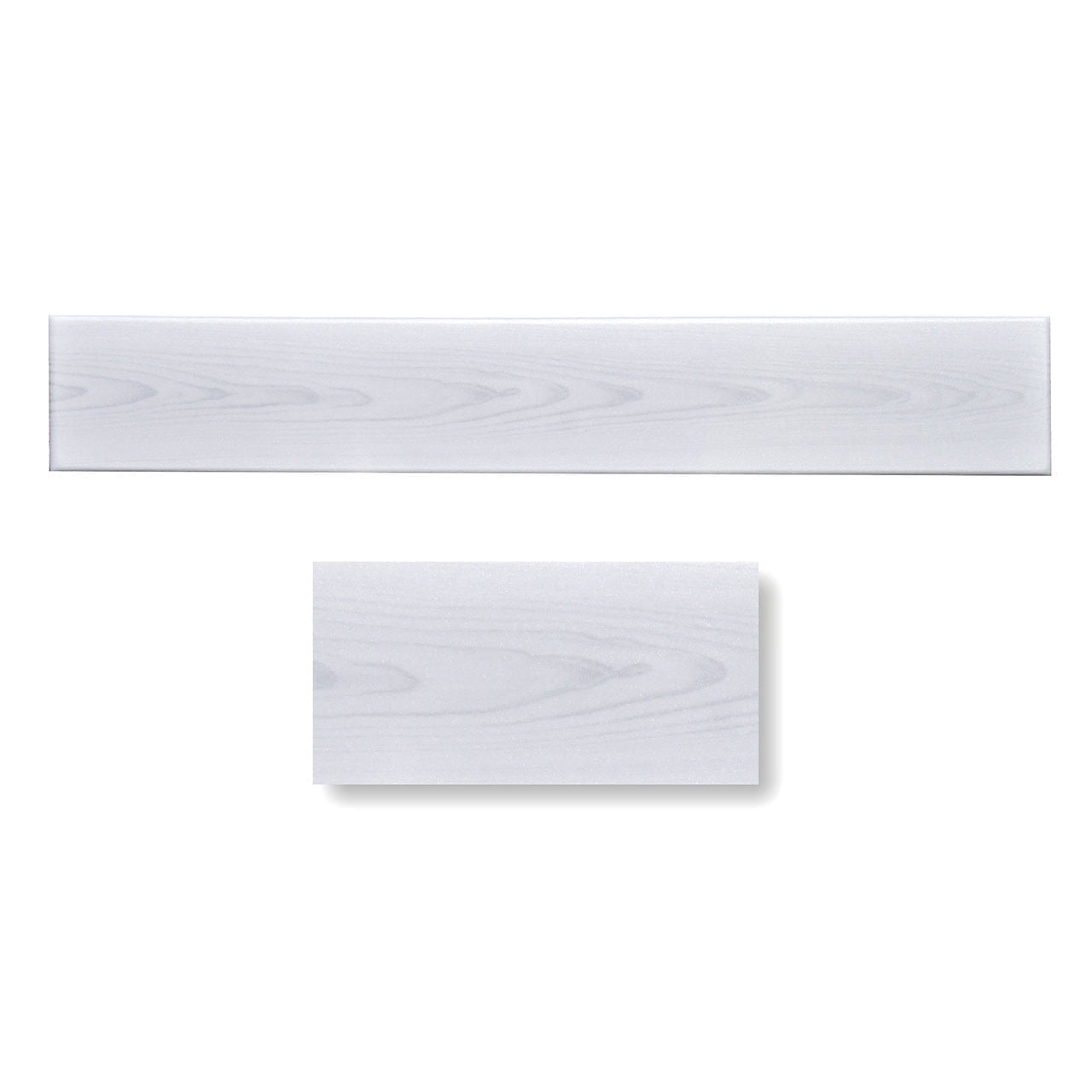 WP02 Foam Wood Ceiling Planks 39 in x 6 in Country White (156.6 Sq.ft