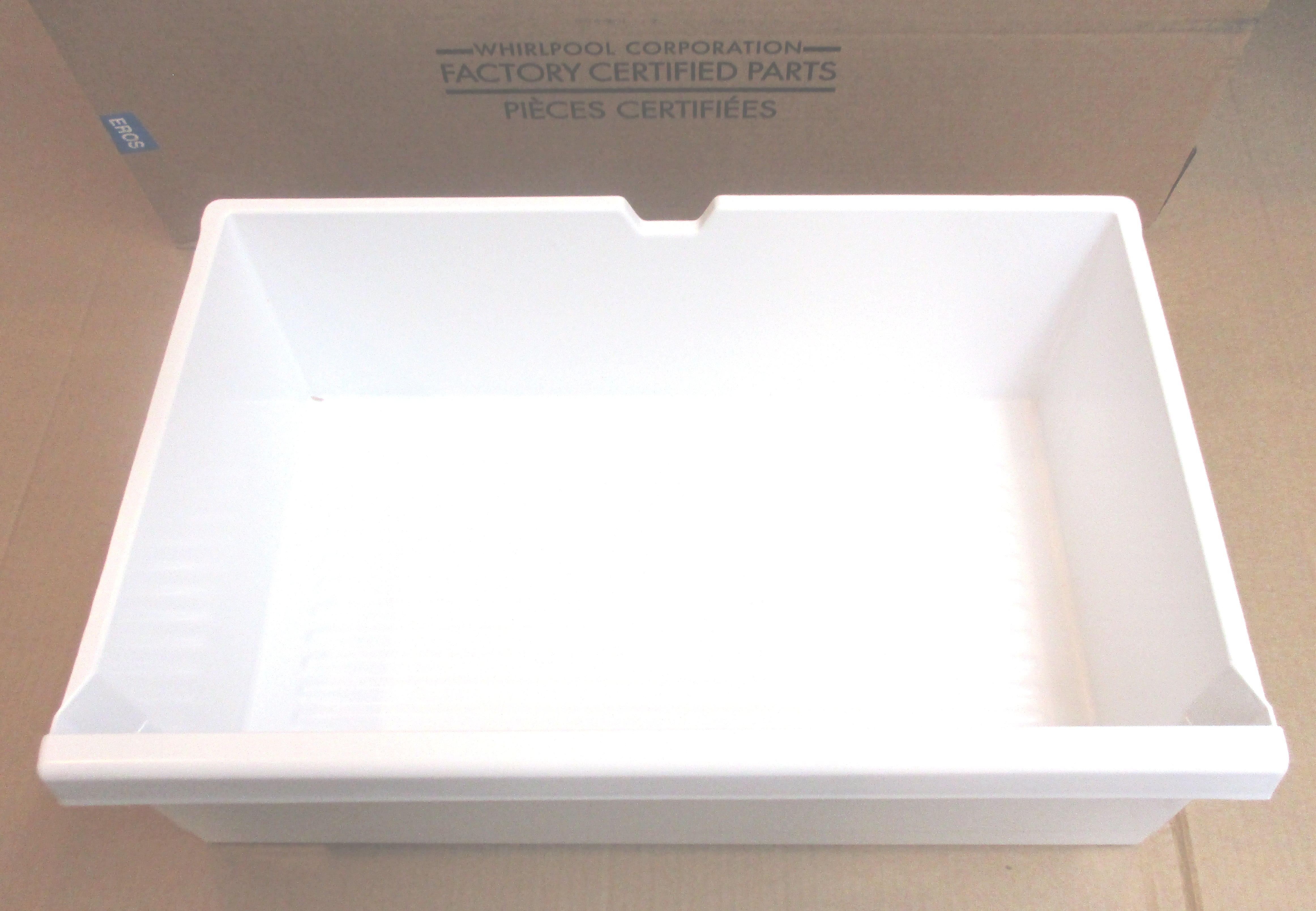 WP2192009 Genuine Whirlpool FCP Refrigerator Crisper Pan AP6006092 PS11739157