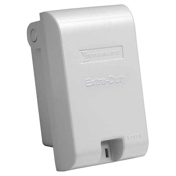 WP3110MXD 2-3/4-Inch Deep Single Gang Extra Duty Die Cast While-In-Use Cover , Gray