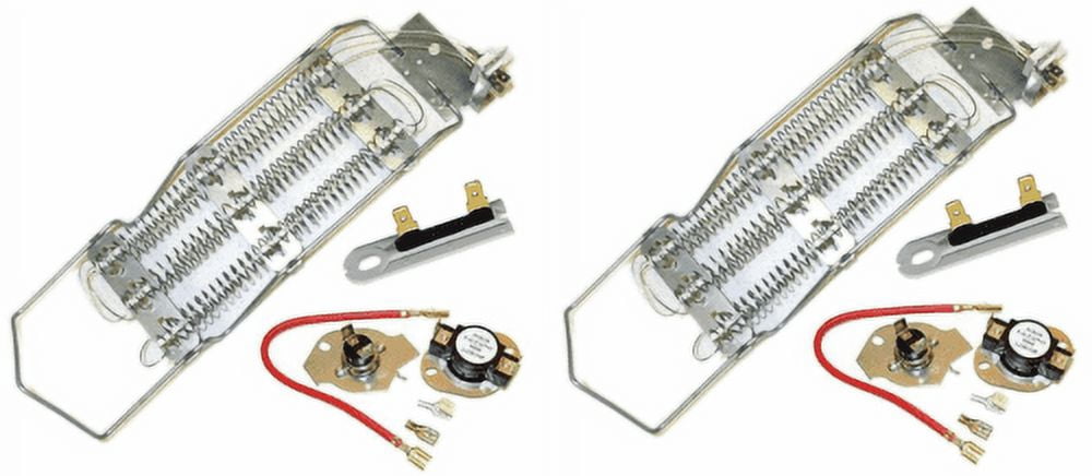 WP4391960 279816 3392519 Whirlpool, Kenmore Dryer Heater Fuse Kit 2 Pack