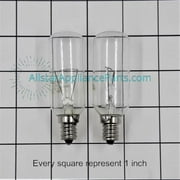 WP8190806 Range Vent Hood Light Bulb 40W PACK OF 2