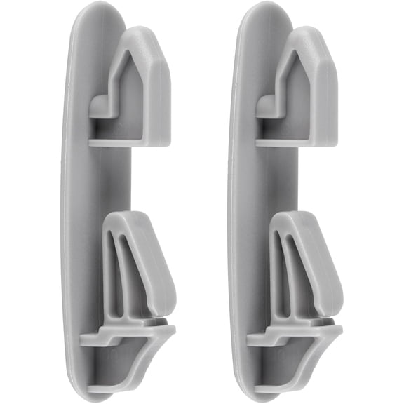 WP8565925 Dishwasher Rack Track Stop Clip Compatible with Kenmore Whirlpool Maytag KitchenAid Crosley and more Dishwasher, Replacement Part W10082860 W10199682 W10508950 WPW10082861VP 1180483