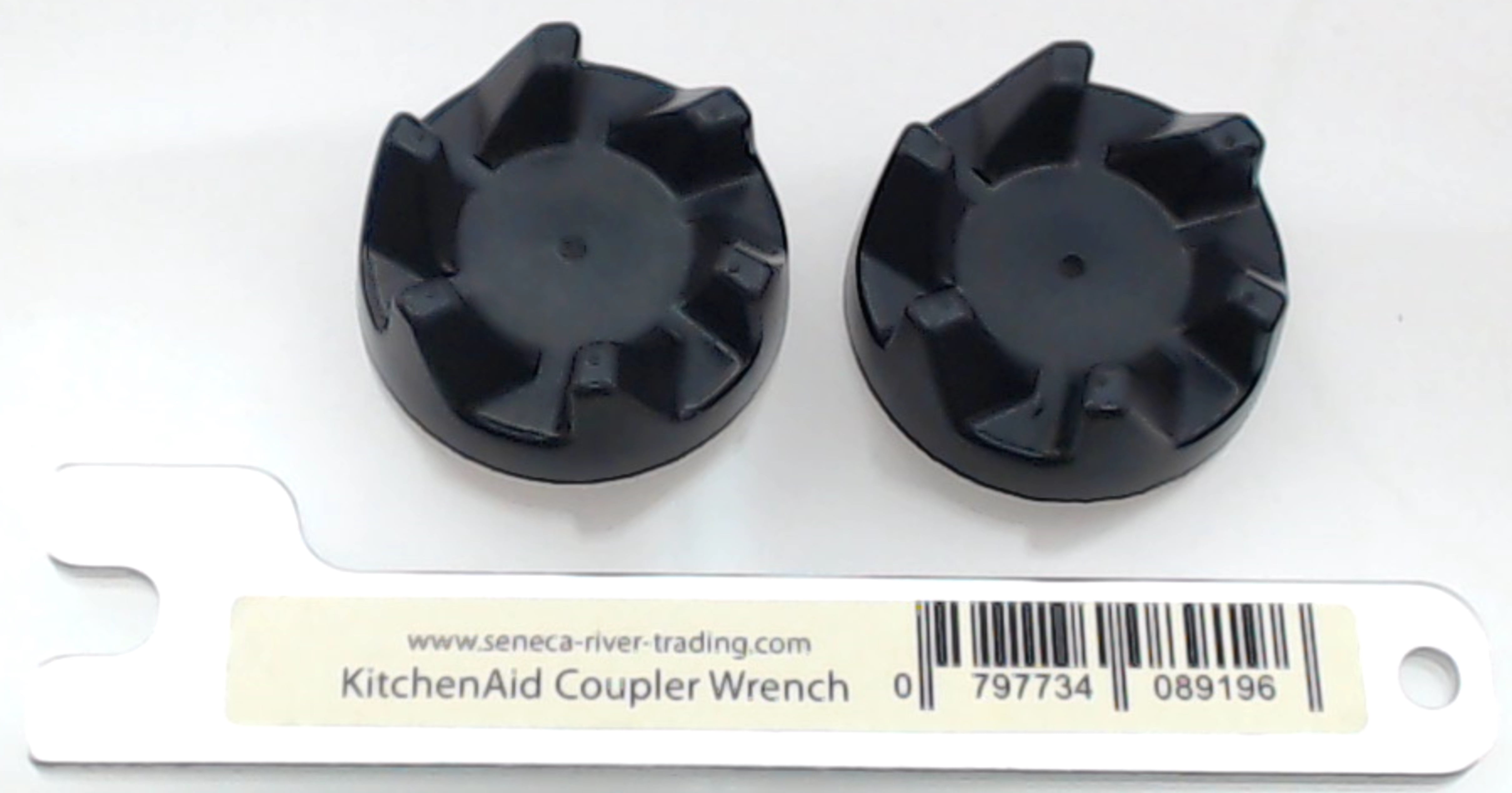 WP9704230WS, Rubber Coupler 2 Pk & Tool fits Whirlpool KitchenAid