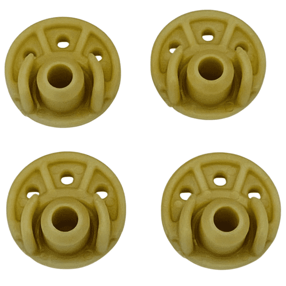 WP9709707, Rubber Foot Pack of 4 fits Whirlpool KitchenAid Stand Mixer
