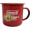thumbnail image 1 of WPC  6 oz Coleman Tin Mug Outdoor Citronella SMores Scented Candle, Red, 1 of 1